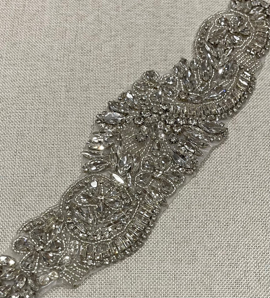 Silver belt, Satin Ties