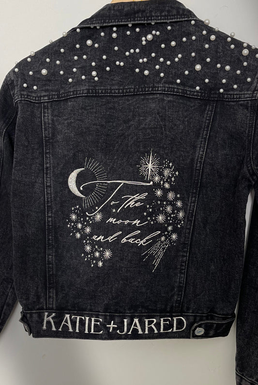 To the Moon Denim Jacket