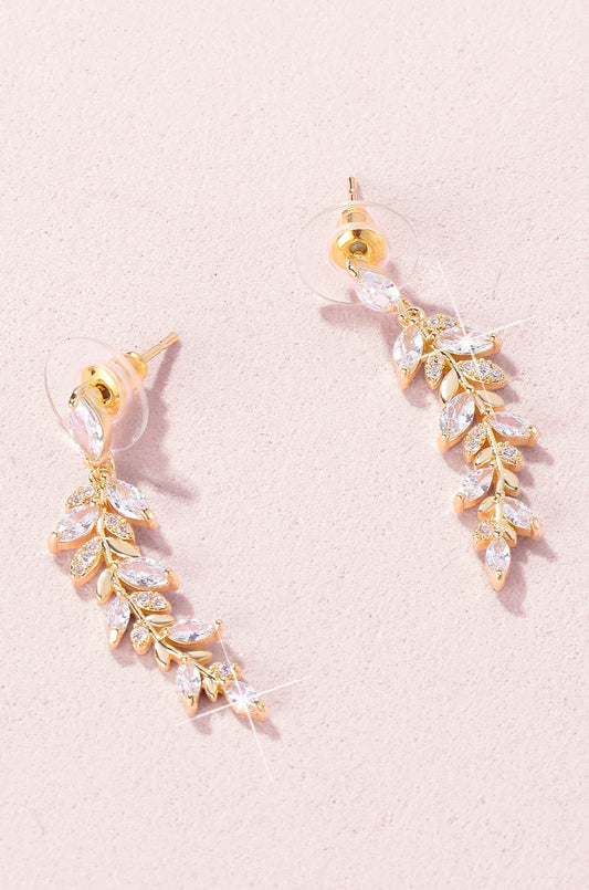 Lola CZ Drop Earrings E020