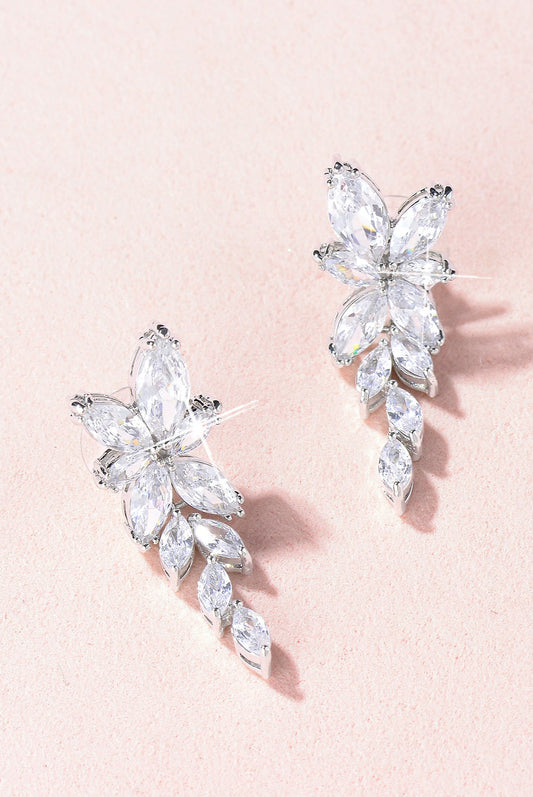Hunter CZ Drop Earrings E016