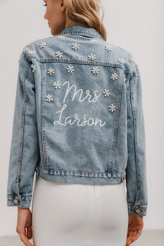 Flora Denim Jacket