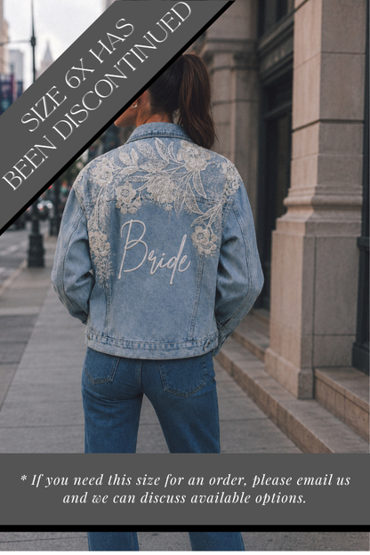 Floral Lace Denim Jacket
