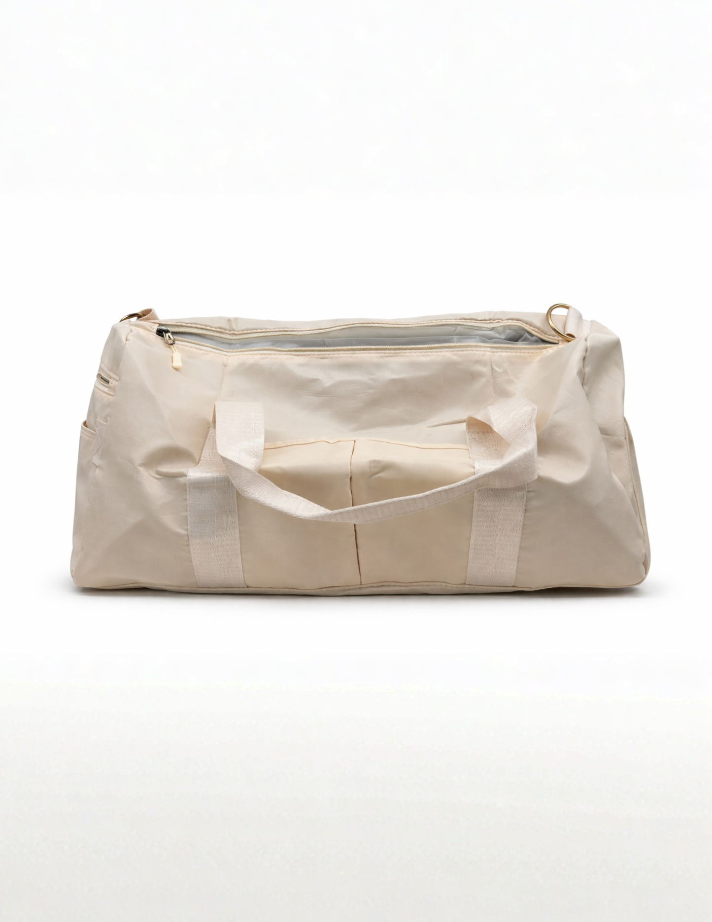 Beige Duffel Bags