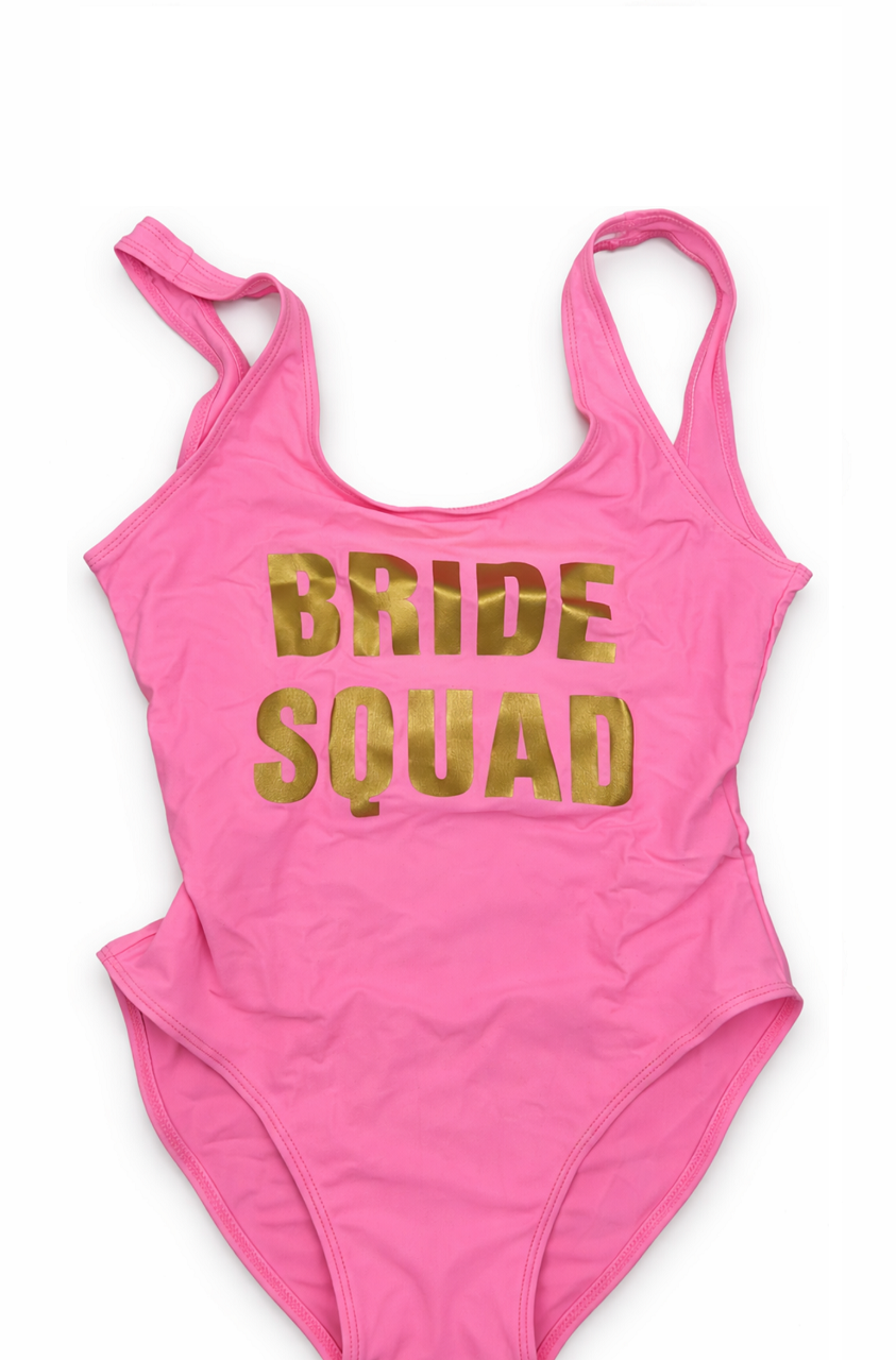 Bride Squad Swimsuits