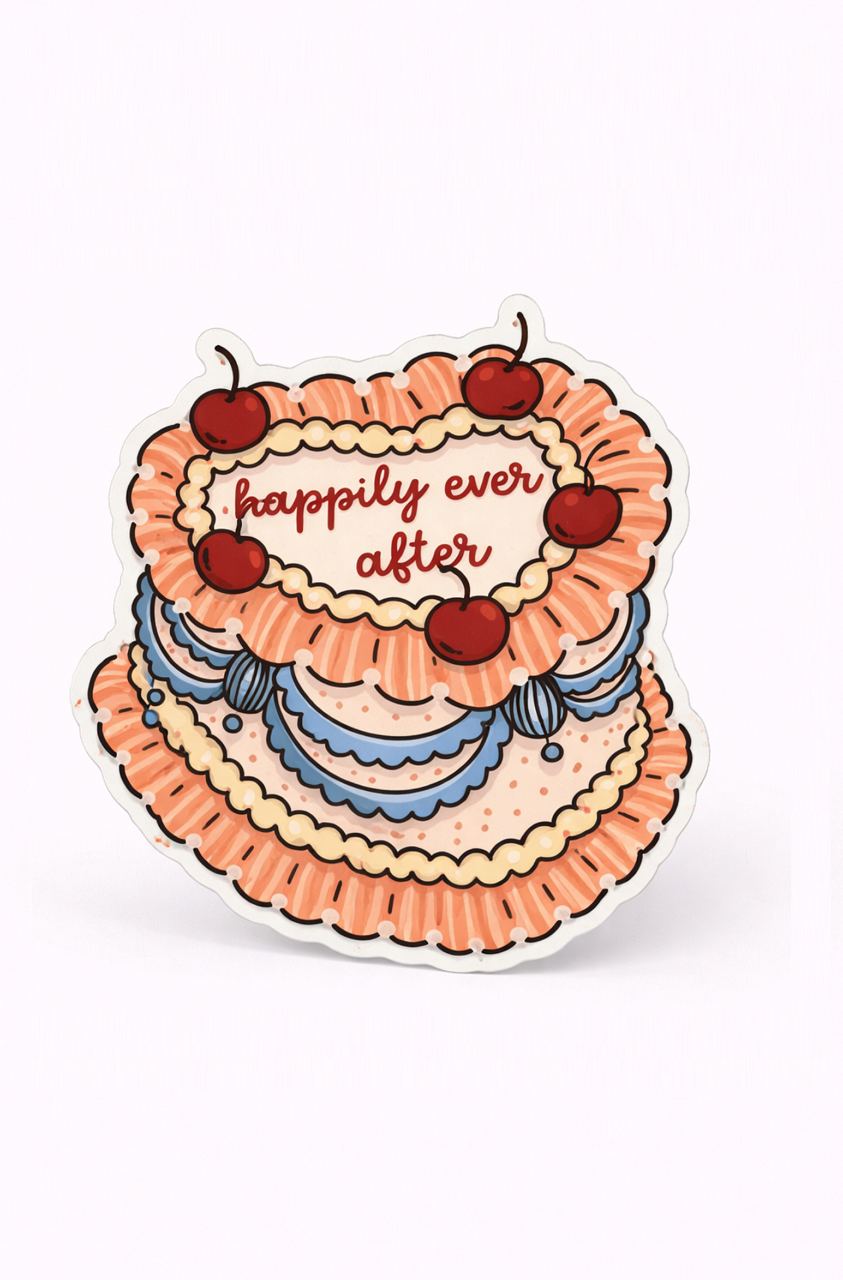 Pack of Cake Stickers