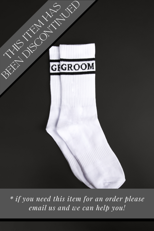 Pack of 5 Pairs GROOM Tube Socks (DISCONTINUED)