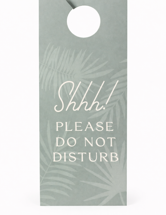 Pack of 10 Honeymoon Door Signs