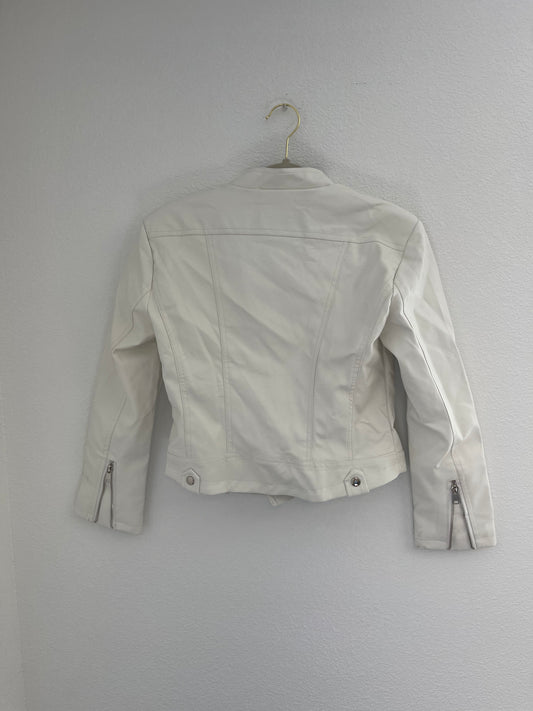 White Leather Jackets (W122, W119)
