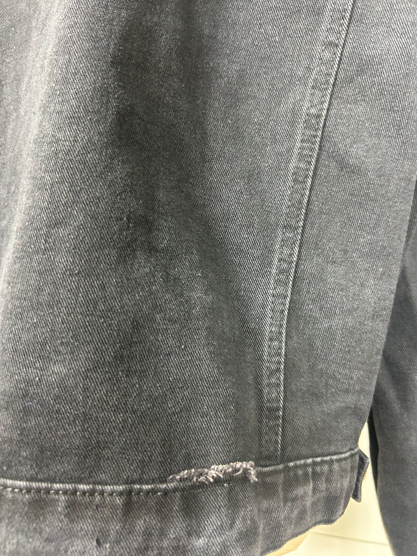 Black Classic Pearl Studded Jacket