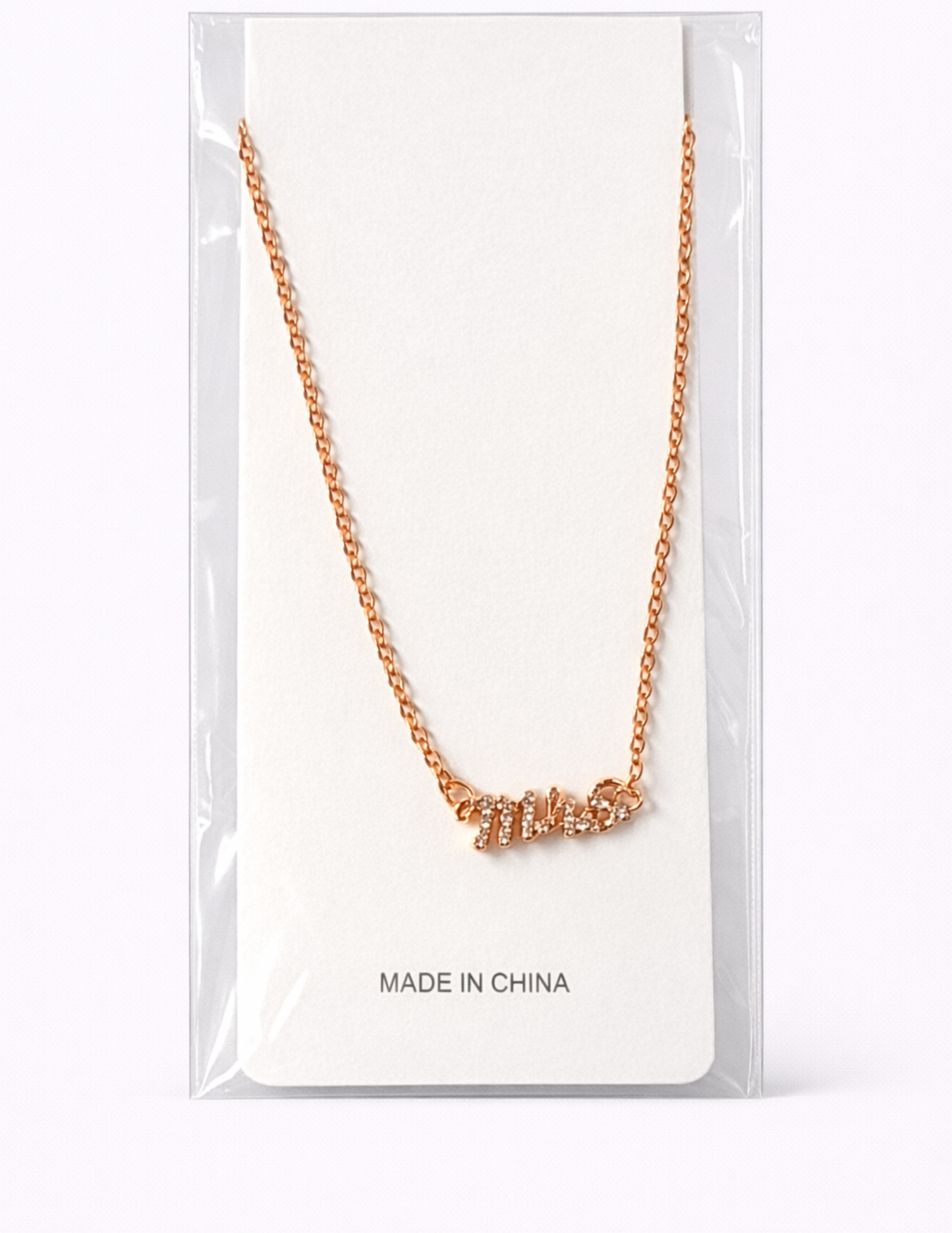 Mrs. Necklace, Rose Gold