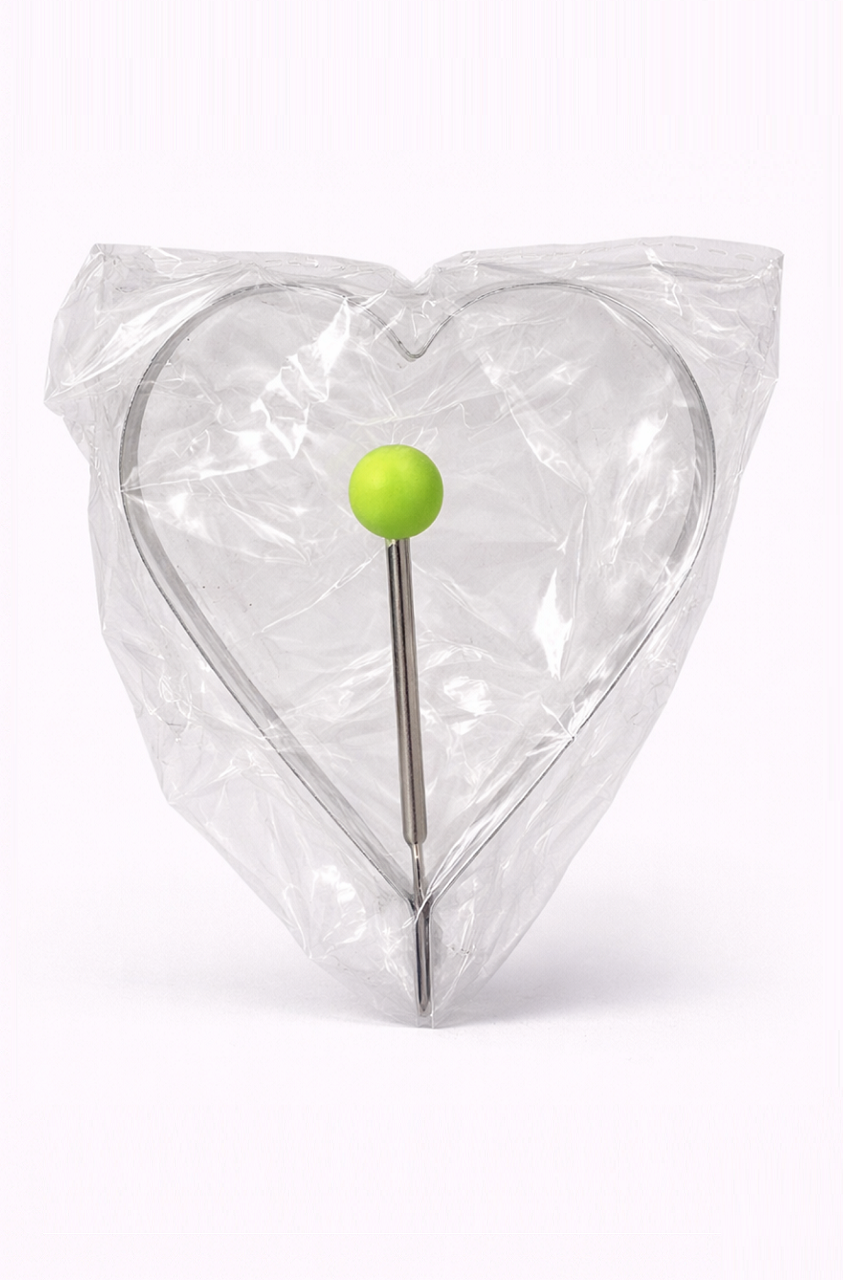 Pack fo 5 Heart-Shaped Egg Molds
