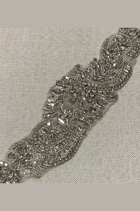 Silver belt, Satin Ties