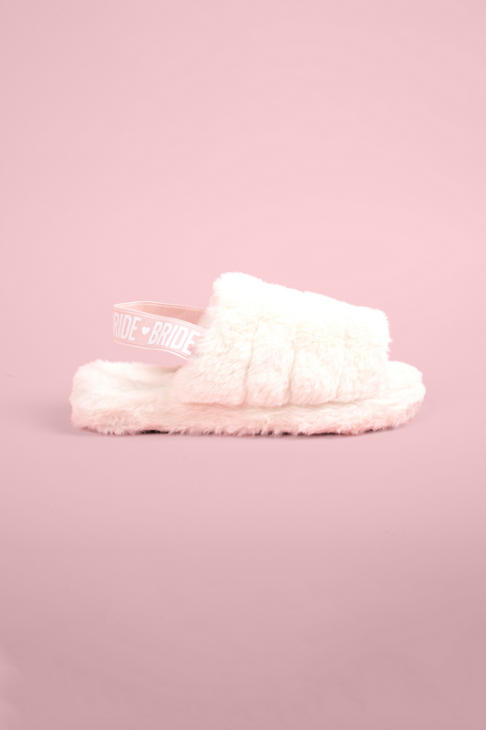 Pack of 2 Pairs Slingback Bride Slippers