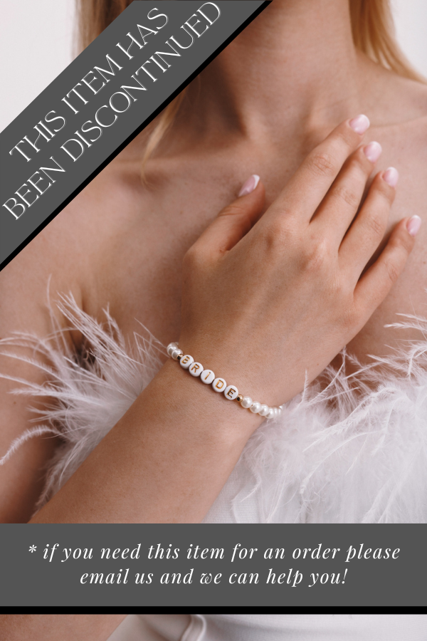 Pack of 5 Bride Friendship Bracelet (DISCONTINUED)
