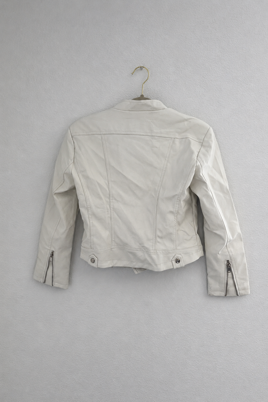 White Leather Jackets (W122, W119)