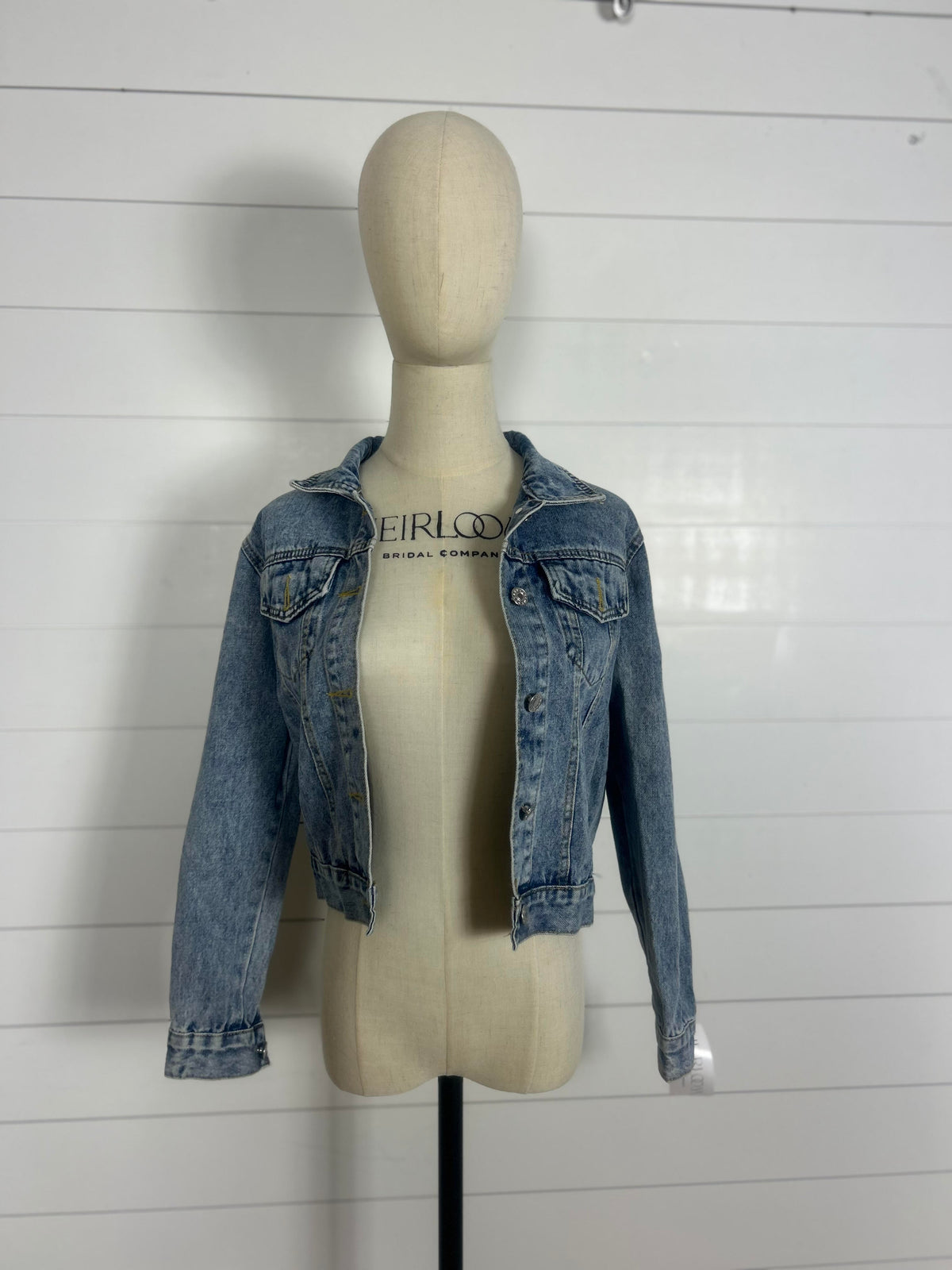 Plain Classic Blue Denim Jacket