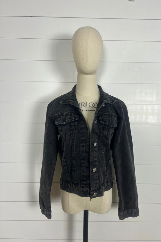 Plain Black Denim