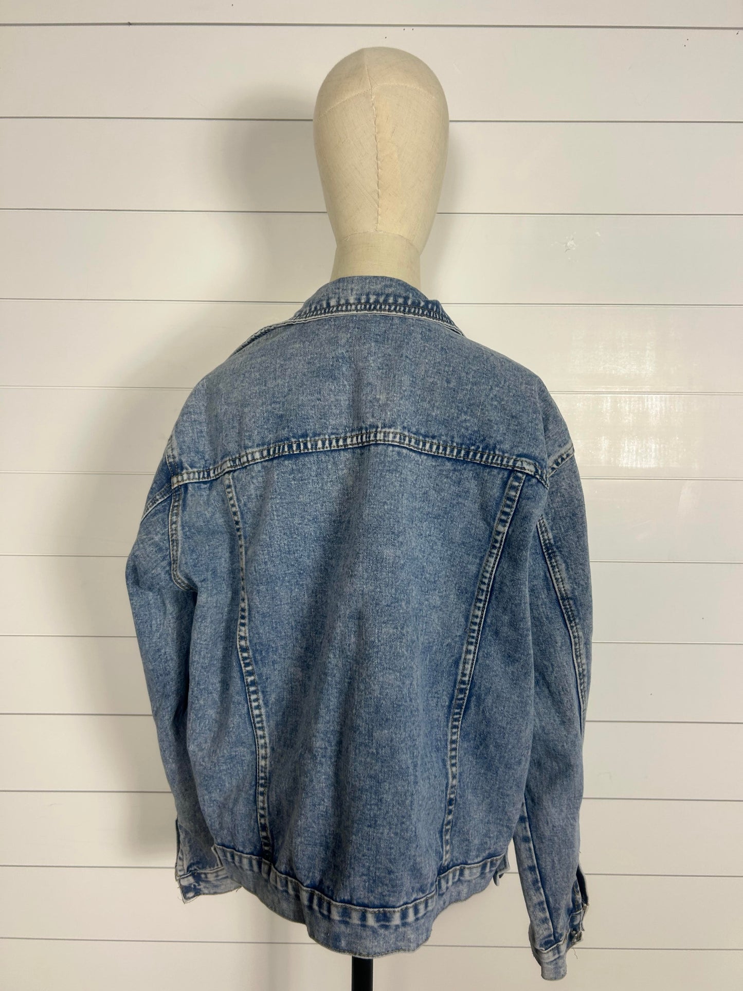 Plain Classic Blue Denim Jacket