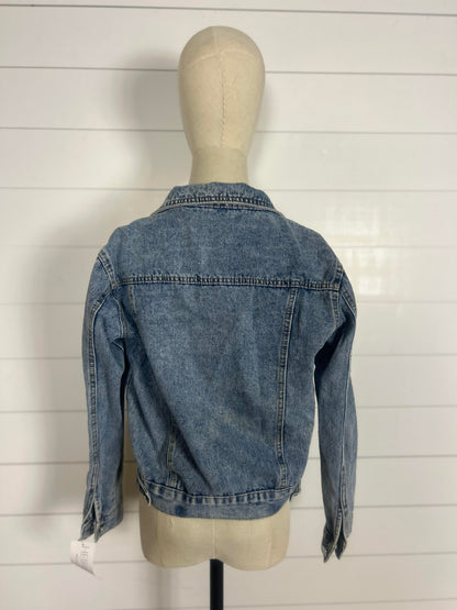 Plain Classic Blue Denim Jacket