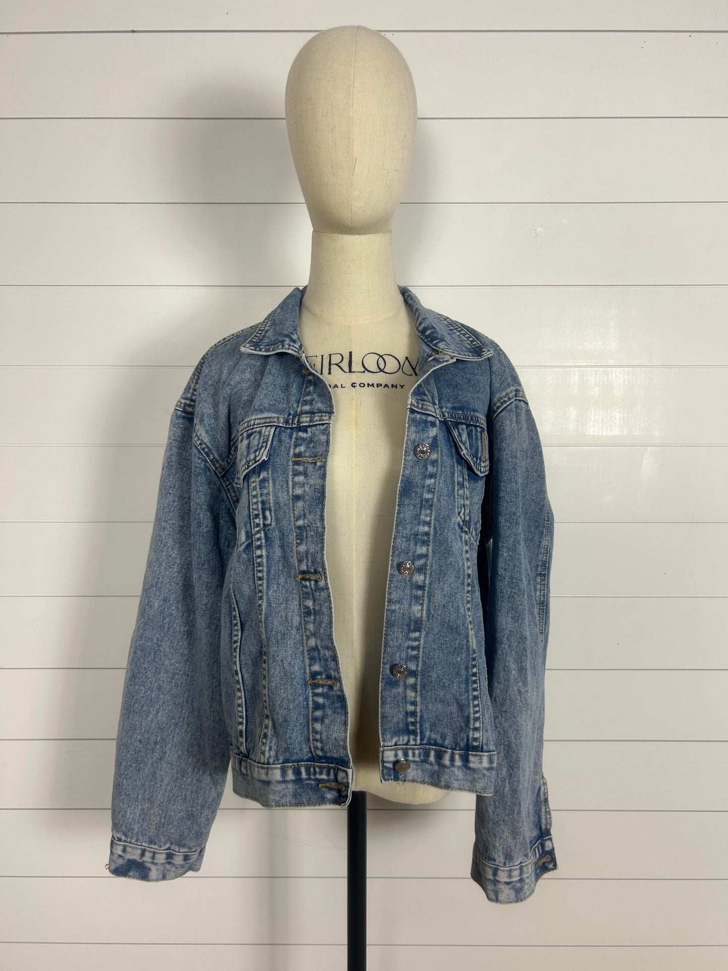 Plain Classic Blue Denim Jacket