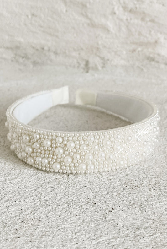 Ella Pearl Headband - HB004