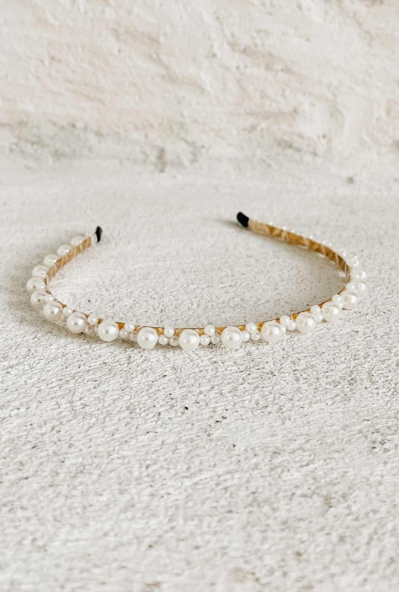 Polly Dainty Pearl Headband - HB008