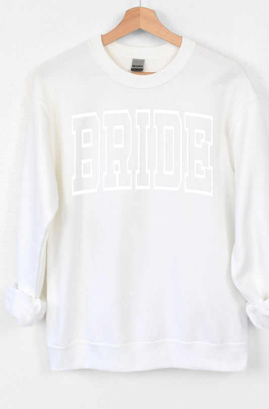 Embossed BRIDE Sweatshirt