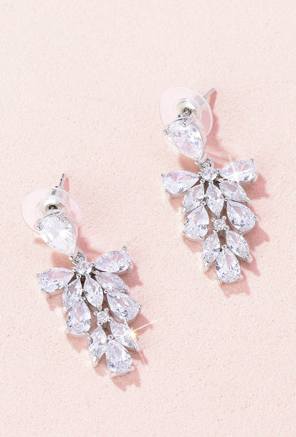 Mara CZ Drop Earrings E022 (DISCONTINUED)