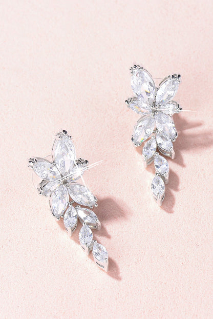 Hunter CZ Drop Earrings E016