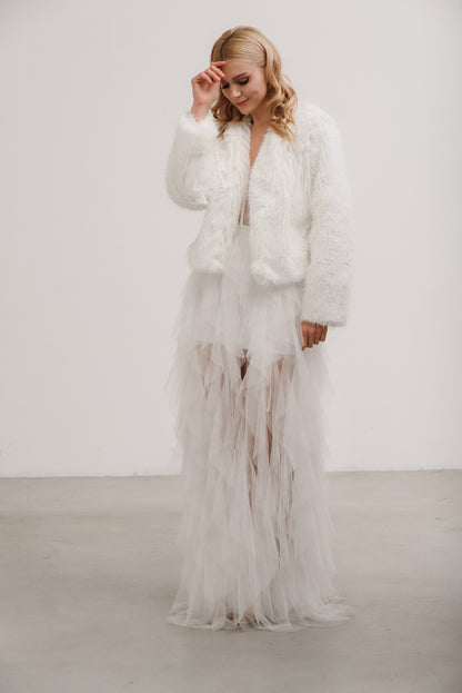 Elsa Faux Fur Jacket