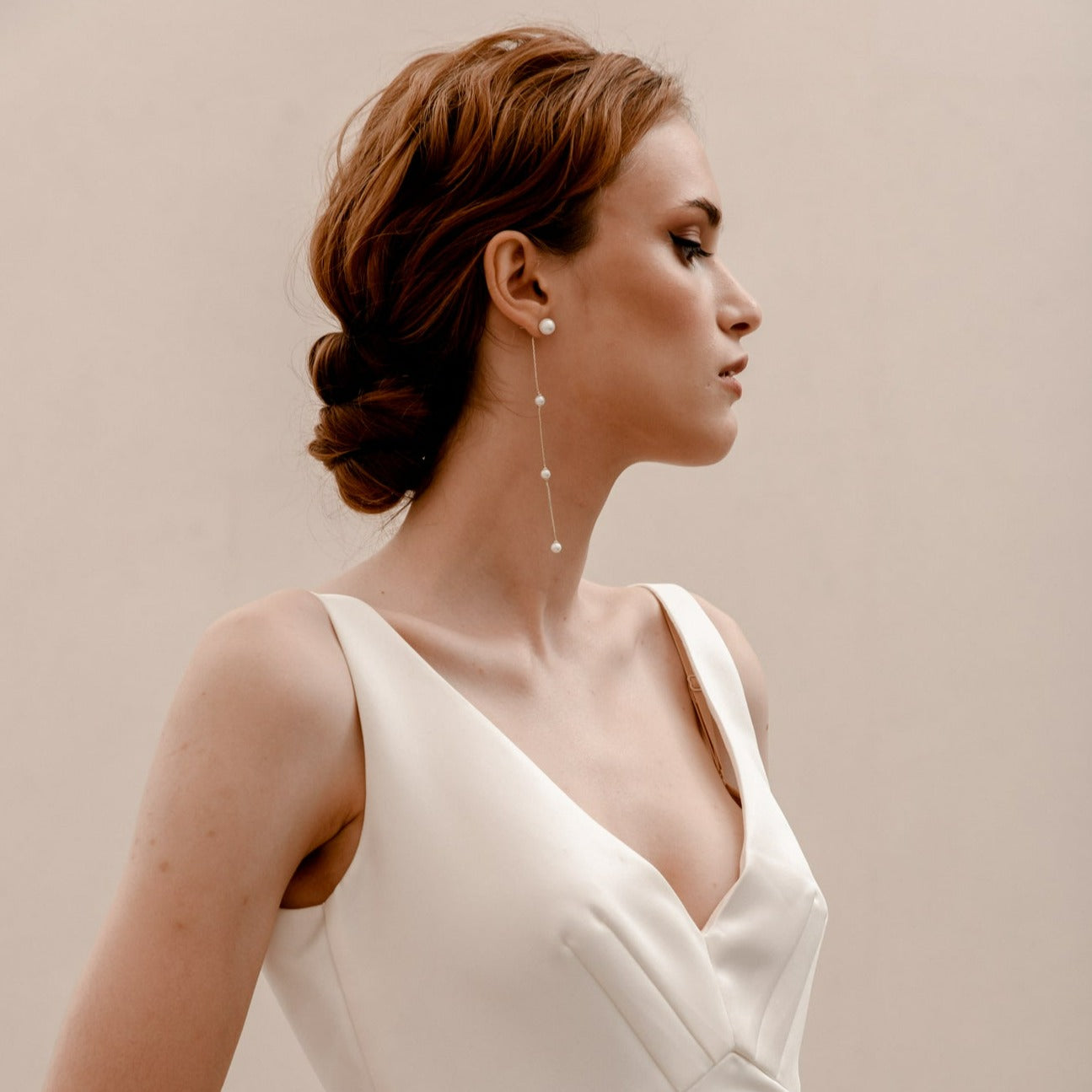 Pearl Drop Earrings - E062