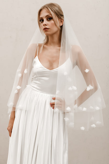 Floral Veil V007