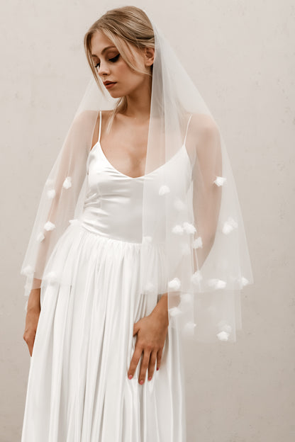 Floral Veil V007
