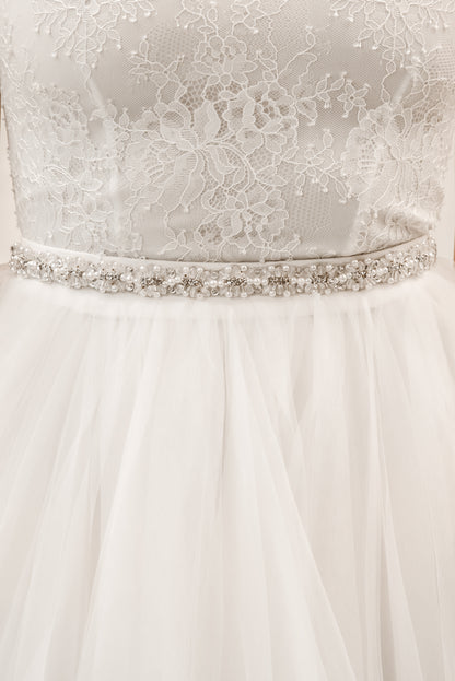Indie Crystal and Pearl Belt B039
