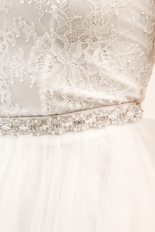 Indie Crystal and Pearl Belt B039