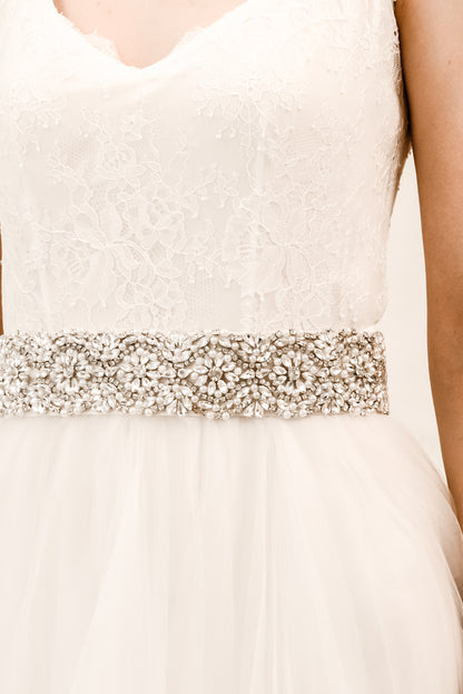 Beatrice Rhinestone Belt B009S