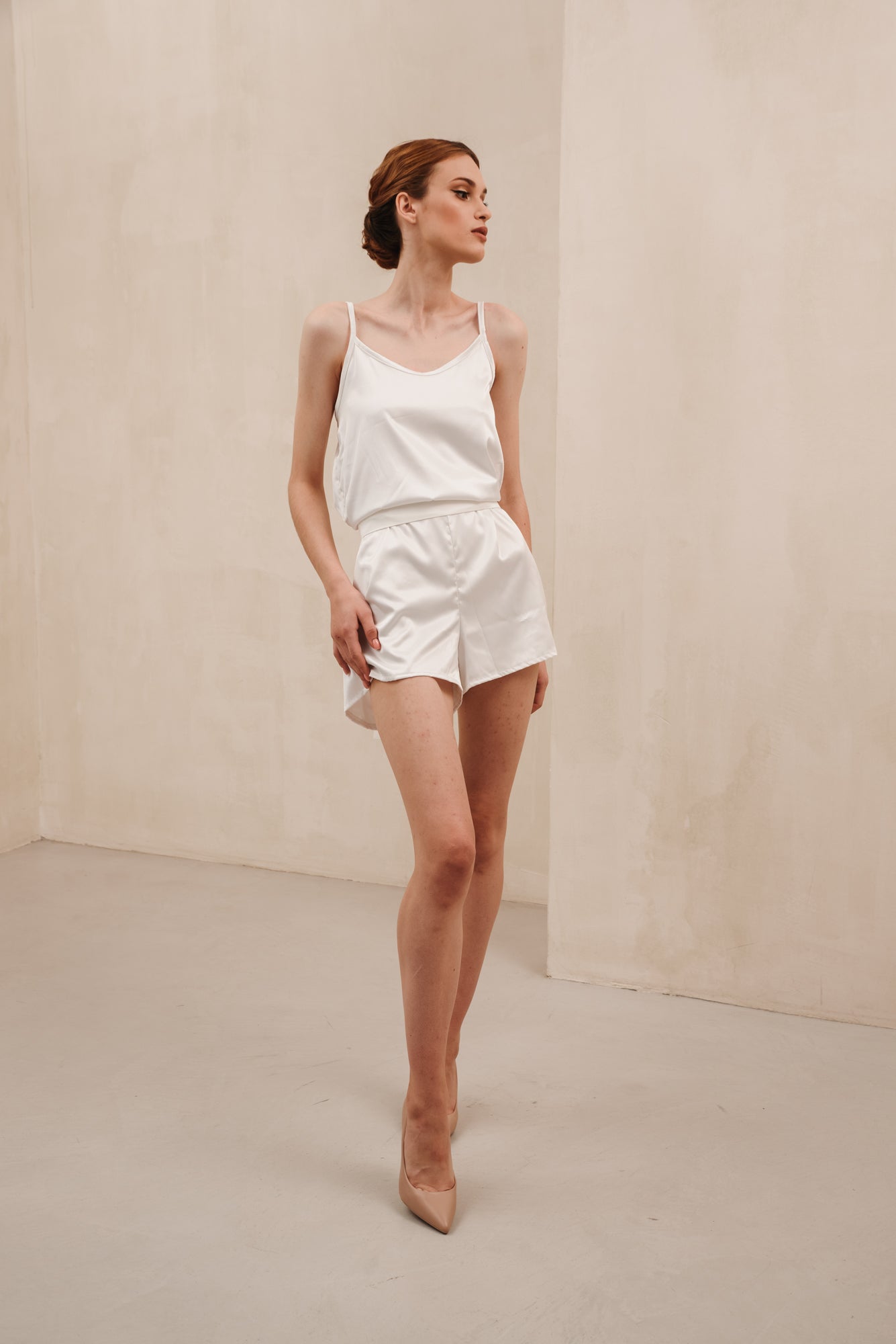 Satin Romper