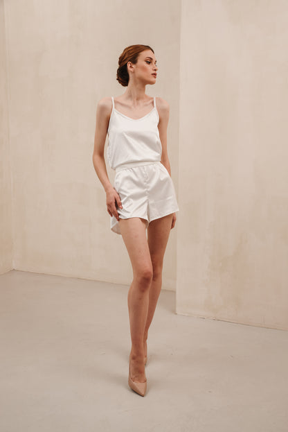 Satin Romper