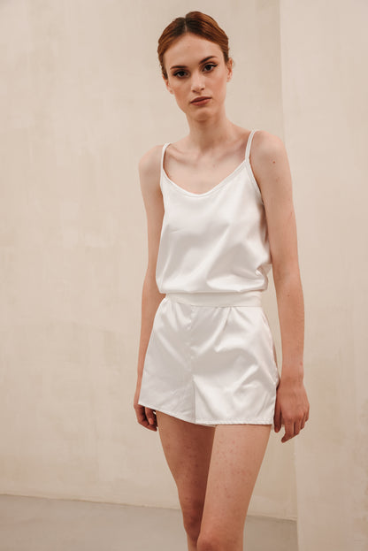 Satin Romper