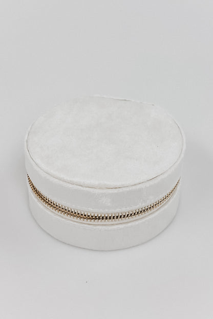Velvet Travel Jewelry Box
