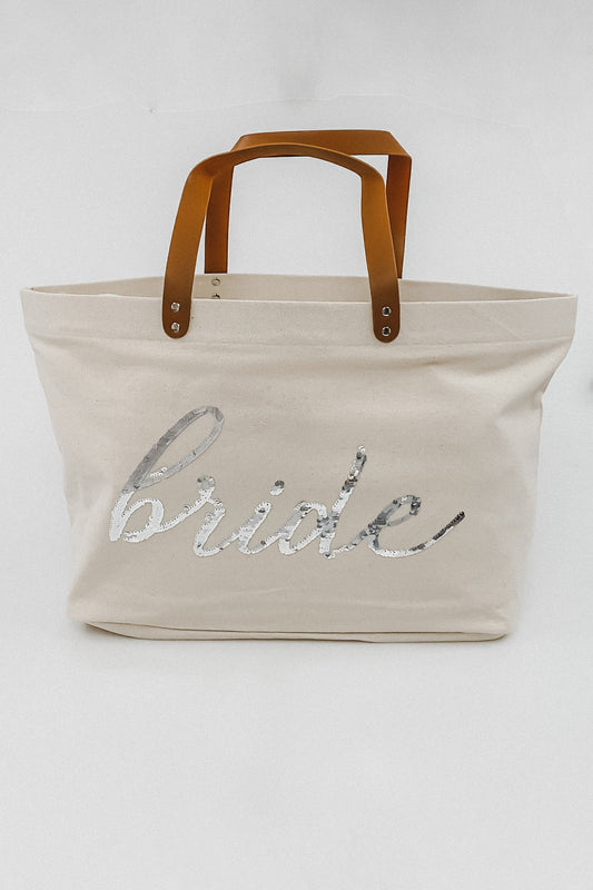 Oversized Bride Tote Bag