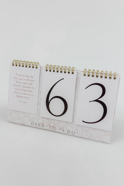 Wedding Countdown Calendar