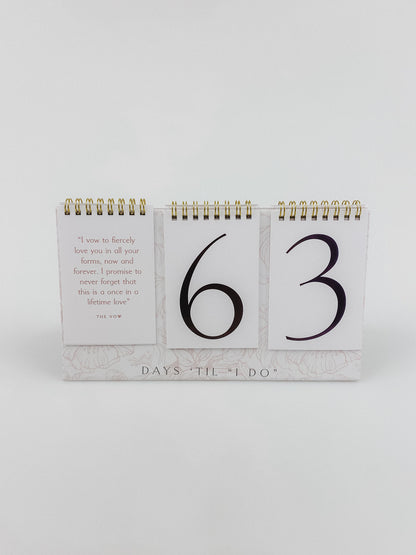Wedding Countdown Calendar