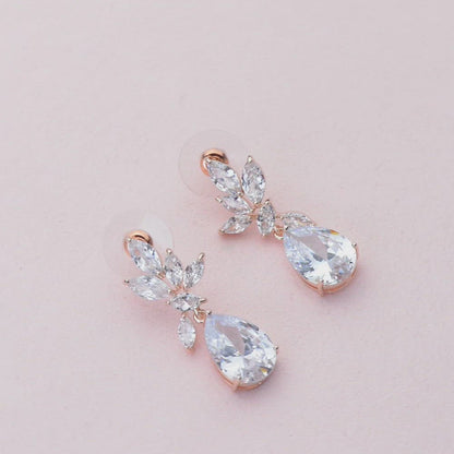 Billie CZ Drop Earrings E019